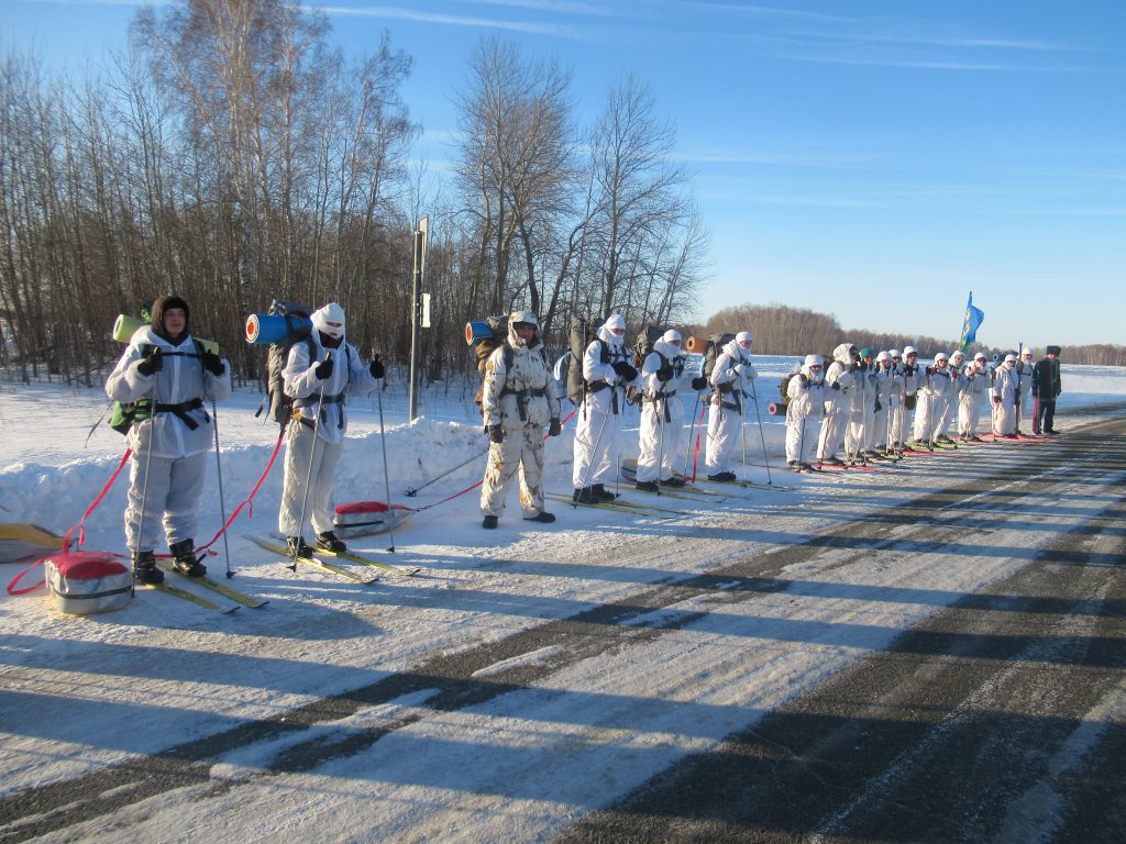 Лыжники Барабинский район 2013