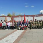 Барабинский район встречает Знамя Победы