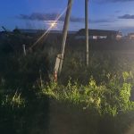 Водитель мопеда врезалась в столб