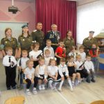 Воспитанникам детского сада «Золотой ключик» рассказали о подвигах