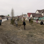 В Барабинском районе прошёл субботник