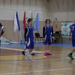 Юниоры встретились на баскетбольной площадке