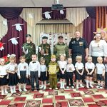 Конкурс «Смотр строя и песни» в детском саду