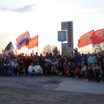 В Барабинске прошел автопробег «За Победу!»