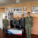 В школе № 1 открыли «Парту Героя»