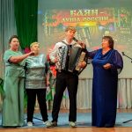 Сельская встреча баянистов