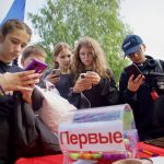 Линейка Движения Первых объединила более 10 000 молодых ребят Новосибирской области